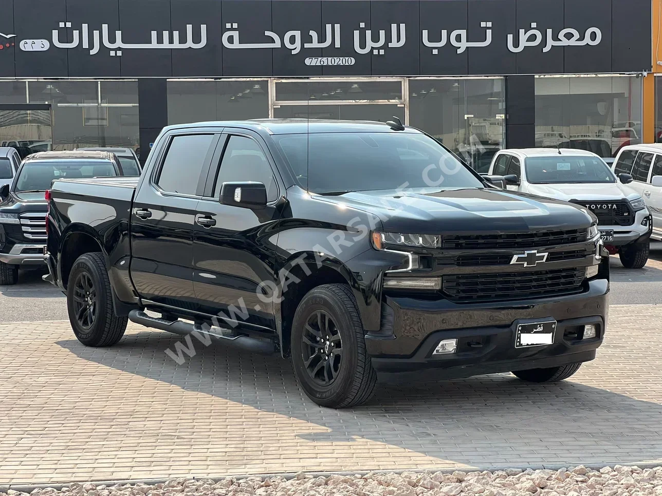 Chevrolet Silverado LT 2021 Automatic 113,000 Km 8 Cylinder Four Wheel Drive (4WD) Pick Up Black