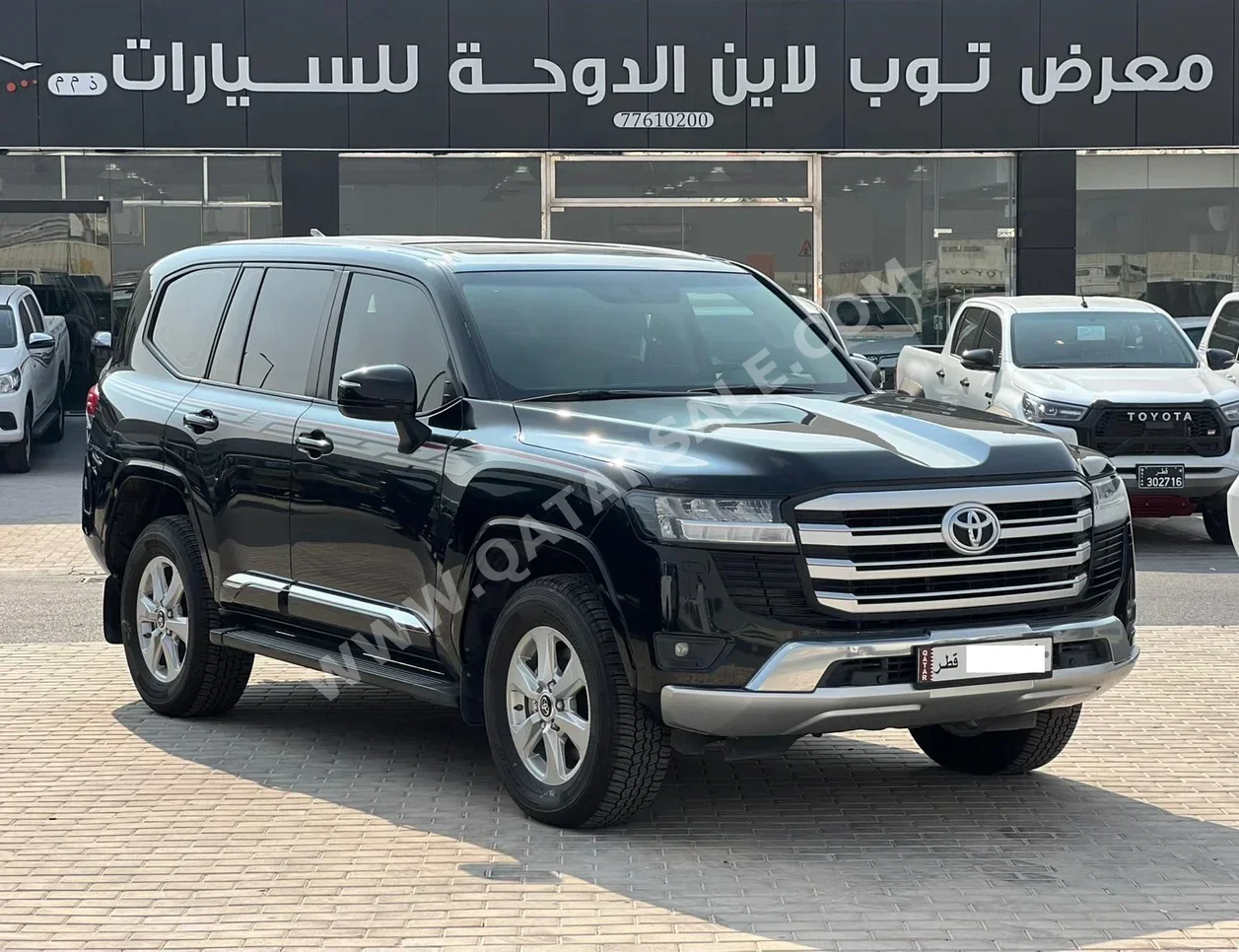 Toyota Land Cruiser GXR Twin Turbo 2023 Automatic 113,000 Km 6 Cylinder Four Wheel Drive (4WD) SUV Black