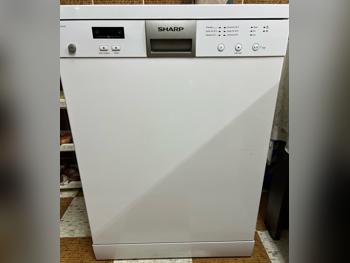 Dishwashers - Conventional Free-Standing - SHARP - White