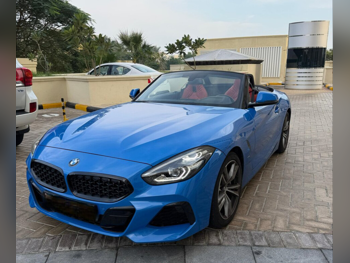 BMW Z-Series 4 20i 2021 Automatic 60,000 Km 4 Cylinder Rear Wheel Drive (RWD) Convertible Blue With Warranty
