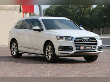 Audi Q7 35 TFSI Quattro 2019 Automatic 30,000 Km 4 Cylinder Four Wheel Drive (4WD) SUV White