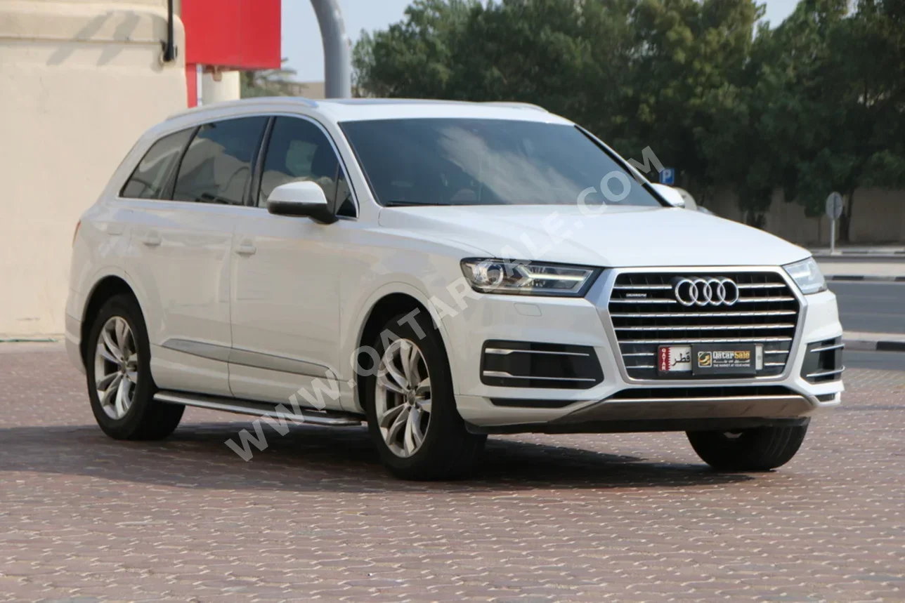 Audi Q7 35 TFSI Quattro 2019 Automatic 30,000 Km 4 Cylinder Four Wheel Drive (4WD) SUV White