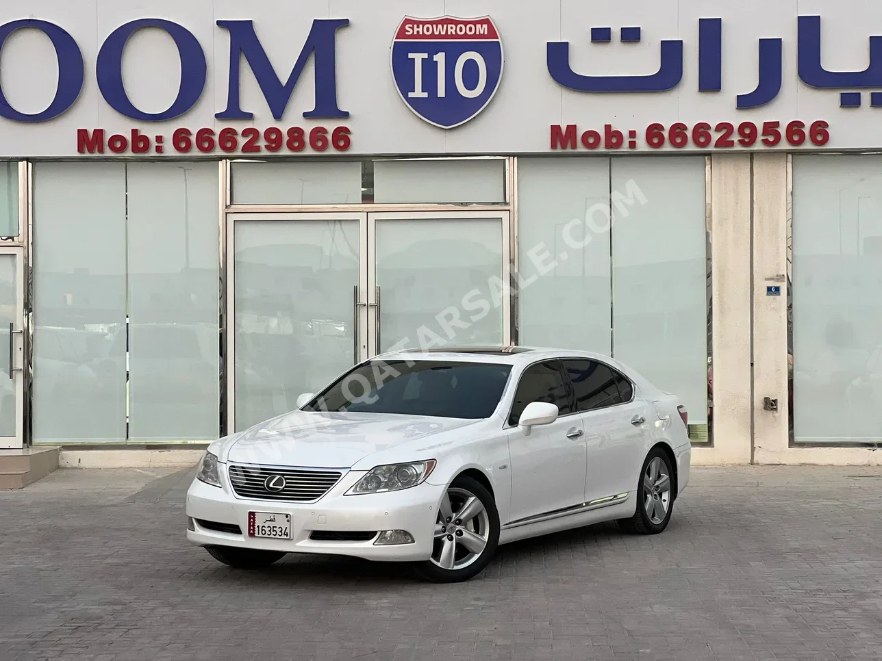 Lexus LS 460 L 2008 Automatic 225,000 Km 8 Cylinder Rear Wheel Drive (RWD) Sedan White