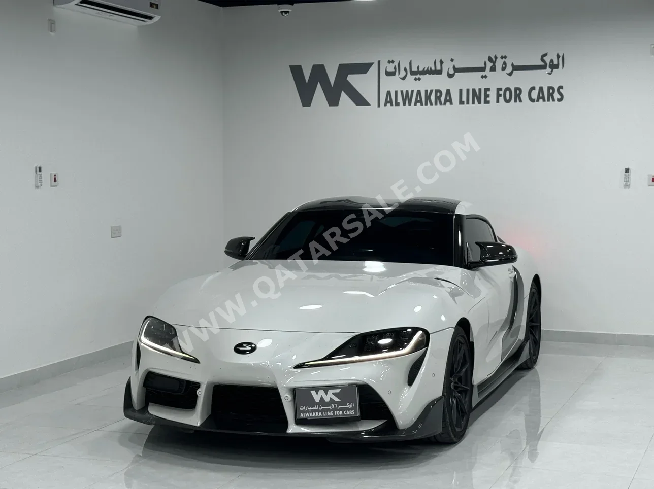 Toyota Supra GR 2024 Automatic 27,000 Km 6 Cylinder Rear Wheel Drive (RWD) Coupe / Sport White With Warranty