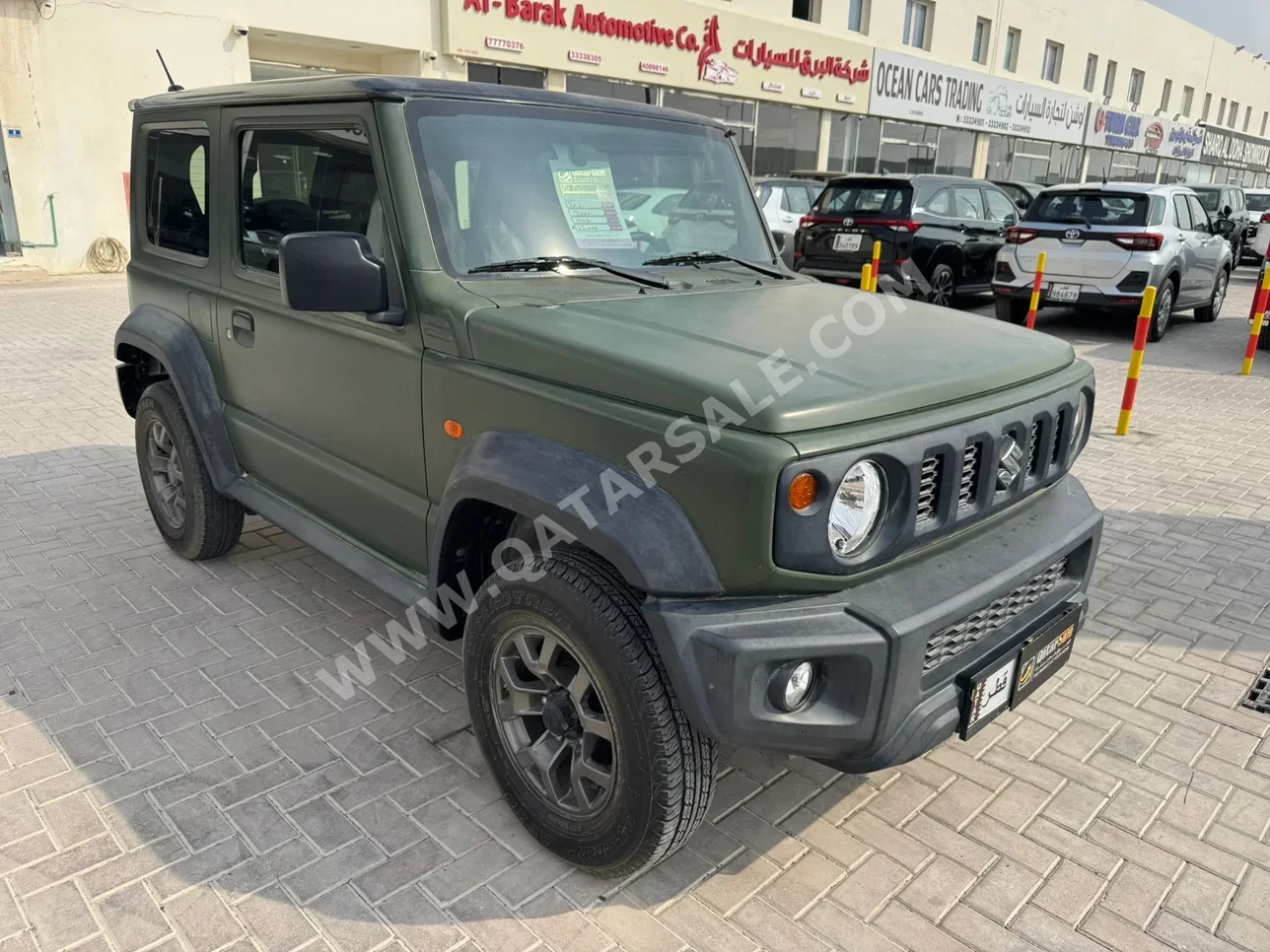 Suzuki Jimny 2021 Manual 17,000 Km 4 Cylinder Four Wheel Drive (4WD) SUV Green