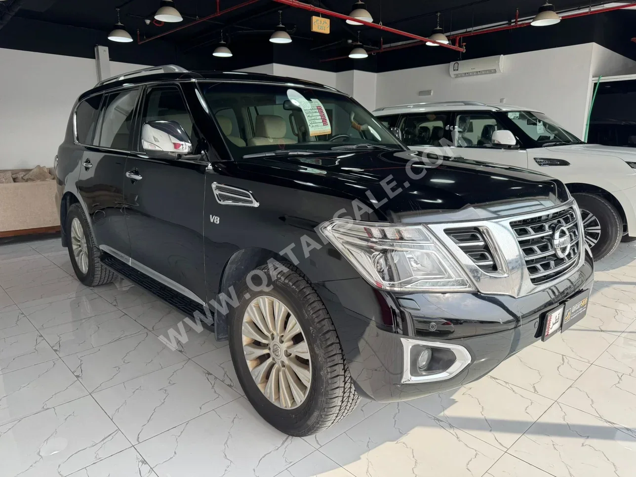 Nissan Patrol Platinum 2016 Automatic 177,000 Km 8 Cylinder Four Wheel Drive (4WD) SUV Black