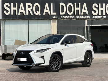 Lexus RX 350 F Sport 2017 Automatic 81,000 Km 6 Cylinder Four Wheel Drive (4WD) SUV White