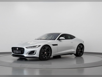 Jaguar  F-Type  2021  Automatic  14,000 Km  8 Cylinder  Rear Wheel Drive (RWD)  Coupe / Sport  White  With Warranty