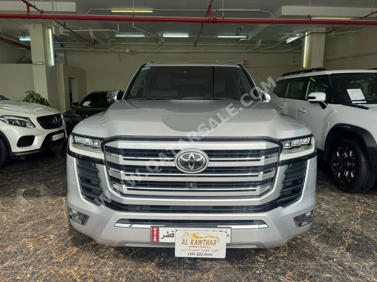 Toyota Land Cruiser VXR Twin Turbo 2023 Automatic 91,000 Km 6 Cylinder Four Wheel Drive (4WD) SUV Silver