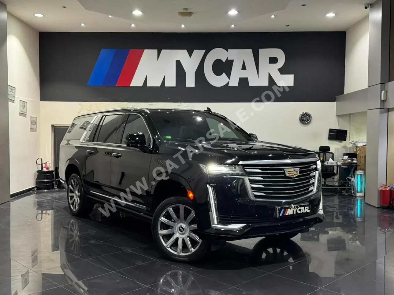 Cadillac Escalade 2021 Automatic 133,000 Km 8 Cylinder Four Wheel Drive (4WD) SUV Black