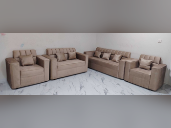 Sofas, Couches & Chairs Lifestyle  Sofa Set  - Fabric  - Brown
