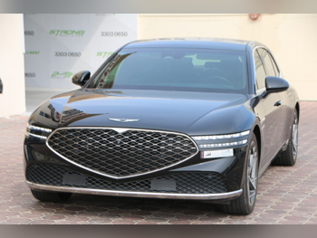 Genesis G90 Premium 2023 Automatic 50,000 Km 6 Cylinder All Wheel Drive (AWD) Sedan Black With Warranty