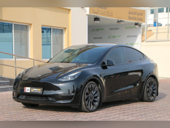 تسلا واي بيرفورمانس 2022 اوتوماتيك 111,000 كم 0 سلندر دفع كلي مستمر سيدان أسود