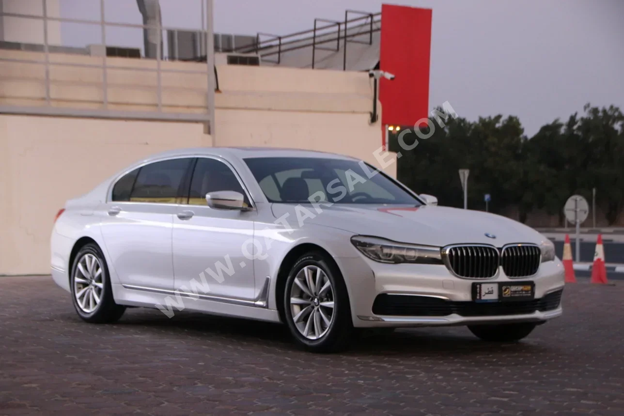 BMW 7-Series 740 Li 2017 Automatic 50,000 Km 6 Cylinder Rear Wheel Drive (RWD) Sedan White