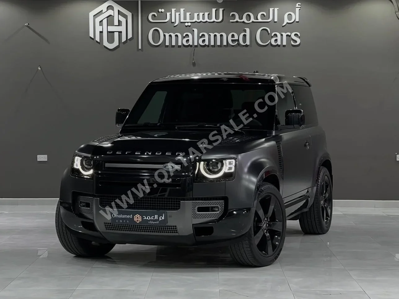 Land Rover Defender 90 X 2022 Automatic 60,000 Km 8 Cylinder Four Wheel Drive (4WD) SUV Black Matte