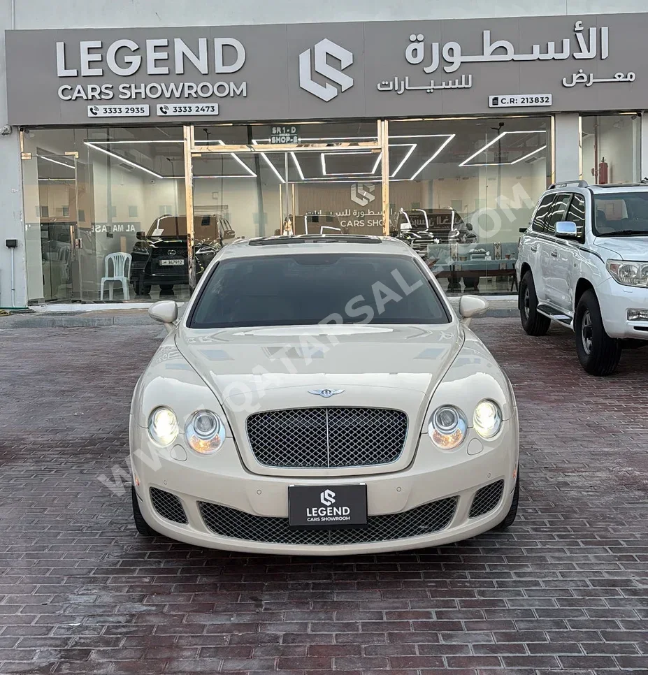 Bentley GT Sport 2008 Automatic 65,000 Km 12 Cylinder All Wheel Drive (AWD) Sedan Beige