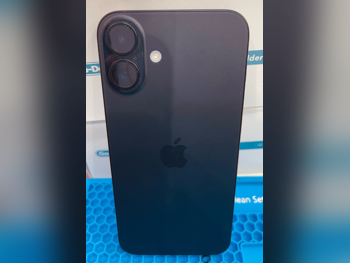 Mobile Phones Apple  - Iphone 16  - Plus  - Black Titanium  - 256 GB  - Under Warranty