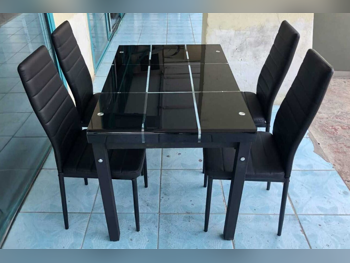 Dining Table with Chairs  - Lifestyle  - Black  - Qatar  - 4 Seats