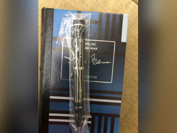 MONTBLANC  Silver and Black -  Year 2009  Ballpoint Pen