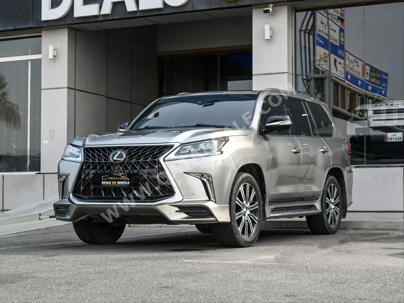 Lexus LX 570 S 2018 Automatic 87,000 Km 8 Cylinder Four Wheel Drive (4WD) SUV Silver