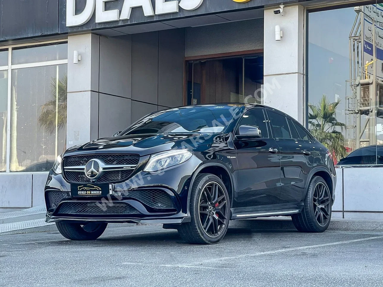 Mercedes-Benz GLE 63S AMG COUPE 2017 Automatic 106,000 Km 8 Cylinder All Wheel Drive (AWD) SUV Black