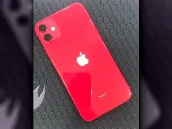 Apple  - iPhone 11  - Red  - 128 GB  - Under Warranty