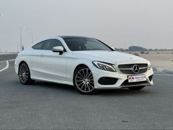 Mercedes-Benz C-Class 300 2017 Automatic 192,000 Km 4 Cylinder Rear Wheel Drive (RWD) Coupe / Sport White