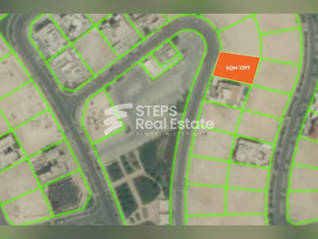 اراضي للبيع في لوسيل - الواجهة البحرية السكنية -المساحة 1,297 متر مربع