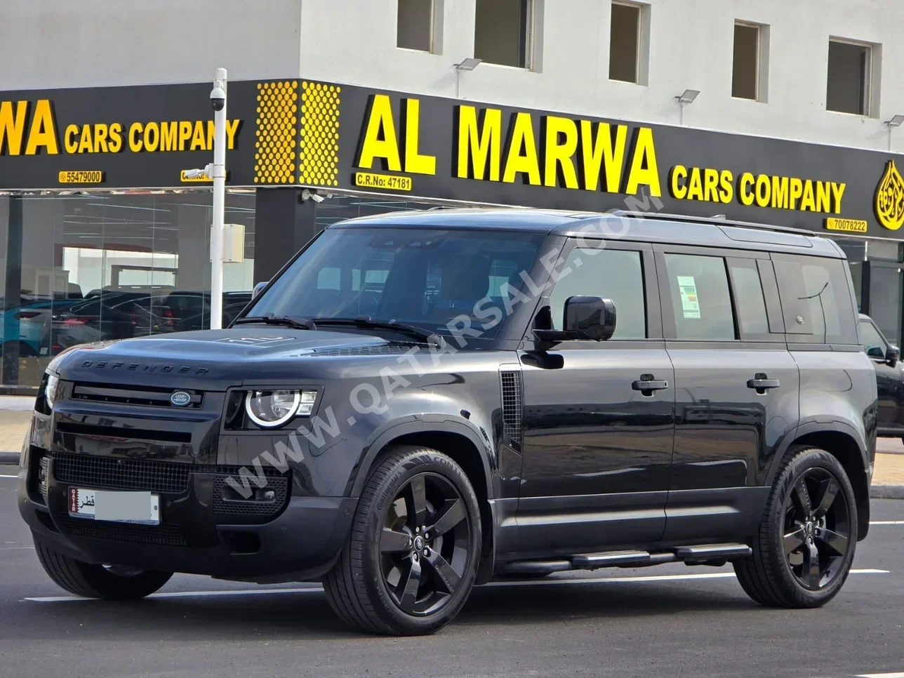 Land Rover  Defender  110 HSE  2023  Automatic  63,000 Km  6 Cylinder  Four Wheel Drive (4WD)  SUV  Black  With Warranty