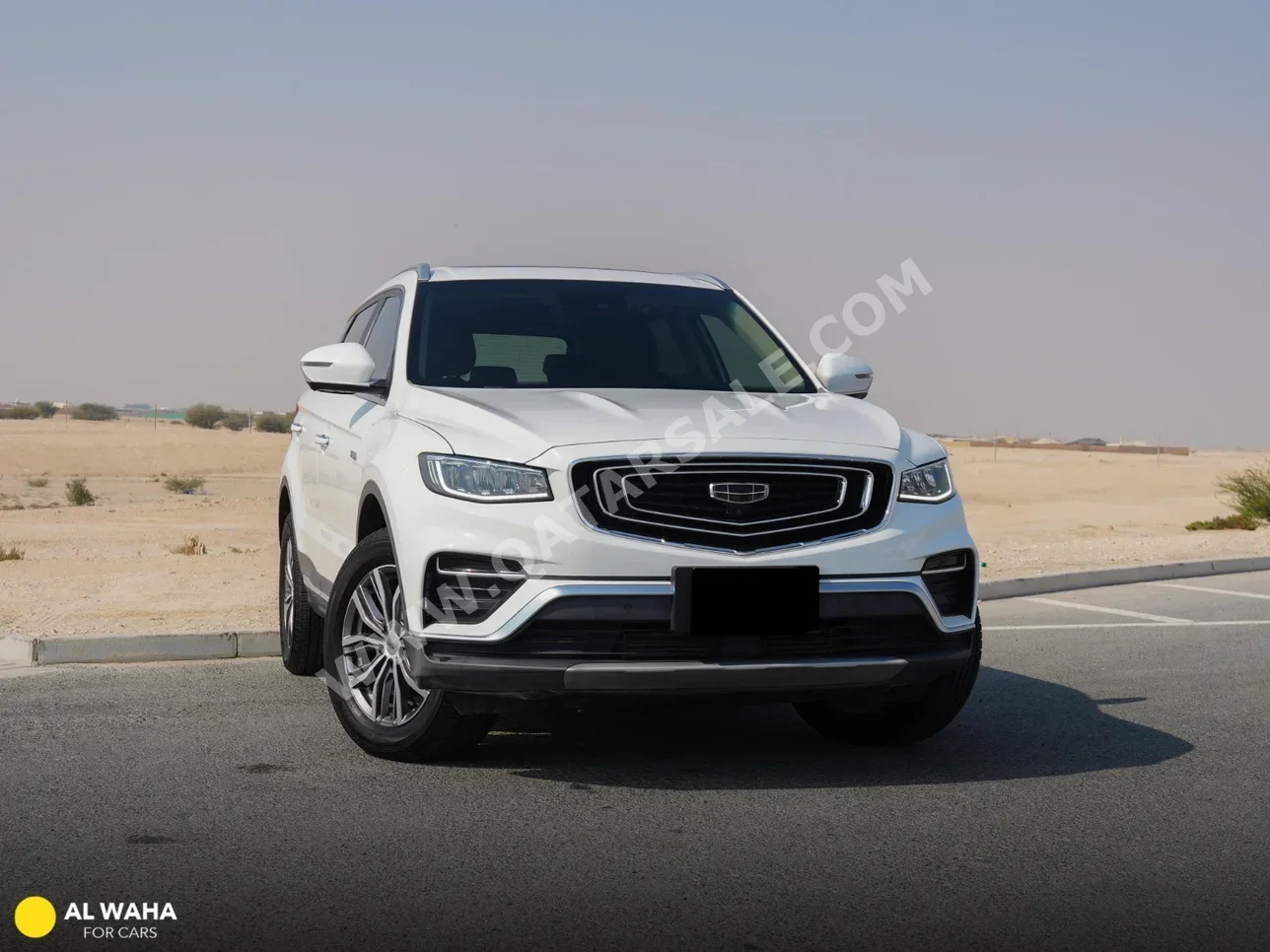 Geely  Azkarra  2022  Automatic  122,000 Km  4 Cylinder  Front Wheel Drive (FWD)  SUV  White  With Warranty