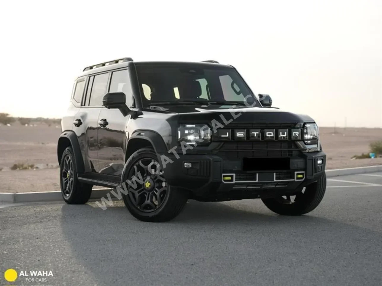 Jetour  T2  Luxury  2025  Automatic  3,000 Km  4 Cylinder  Four Wheel Drive (4WD)  SUV  Black  With Warranty