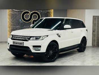 Land Rover  Range Rover  Sport  2017  Automatic  175,000 Km  8 Cylinder  Four Wheel Drive (4WD)  SUV  White