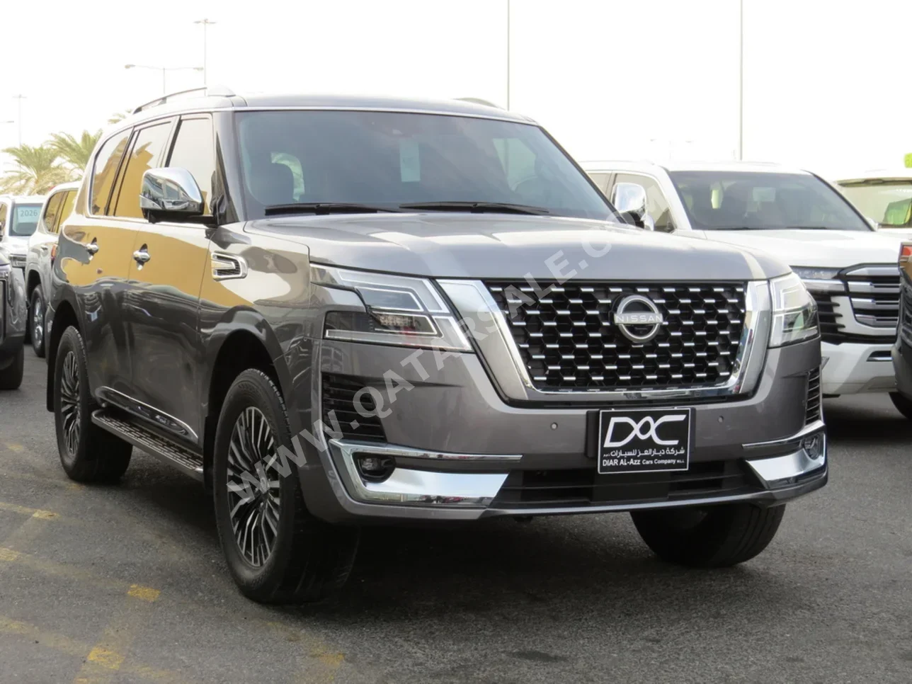 Nissan  Patrol  Platinum  2023  Automatic  45,000 Km  6 Cylinder  Four Wheel Drive (4WD)  SUV  Gray