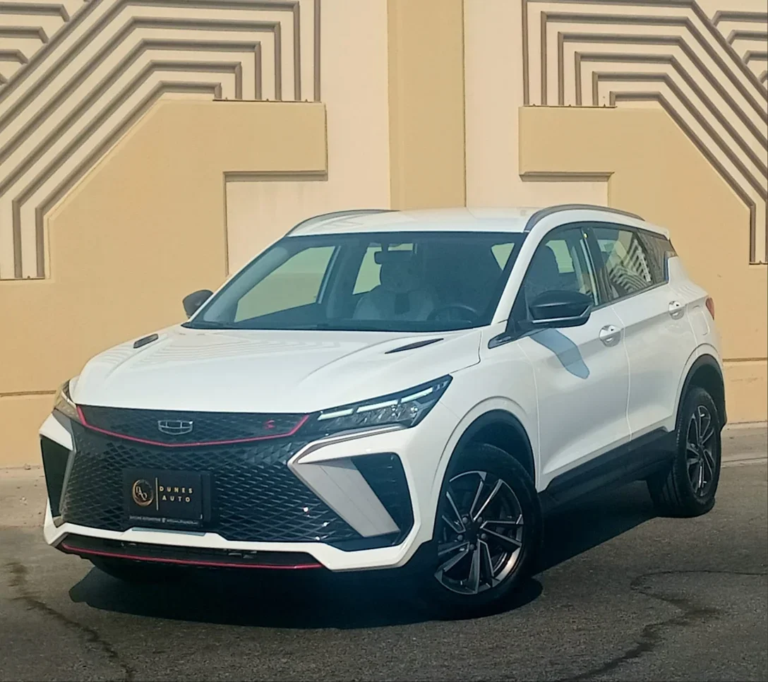 Geely  Coolray  2025  Automatic  1,081 Km  4 Cylinder  Front Wheel Drive (FWD)  SUV  White  With Warranty