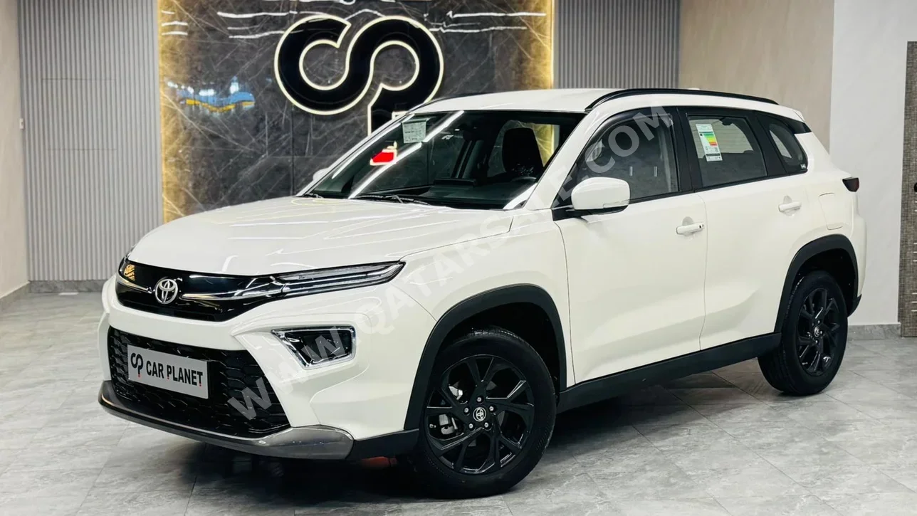 Toyota  Urban Cruiser  2024  Automatic  60,000 Km  4 Cylinder  Front Wheel Drive (FWD)  SUV  White  With Warranty