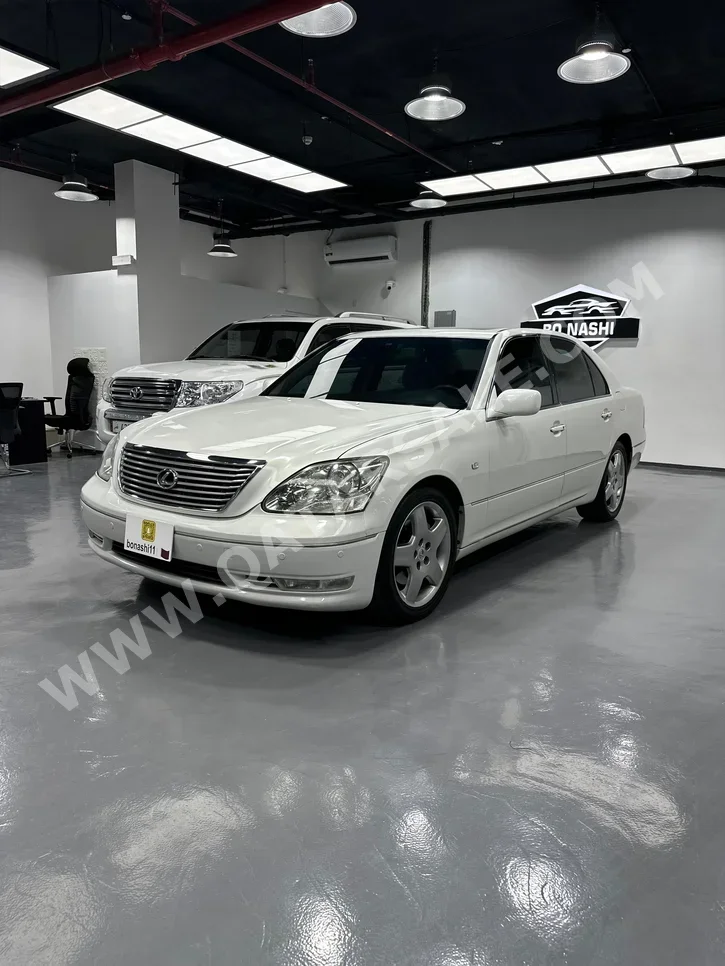 Lexus  LS  430  2005  Automatic  352,000 Km  8 Cylinder  Rear Wheel Drive (RWD)  Sedan  White
