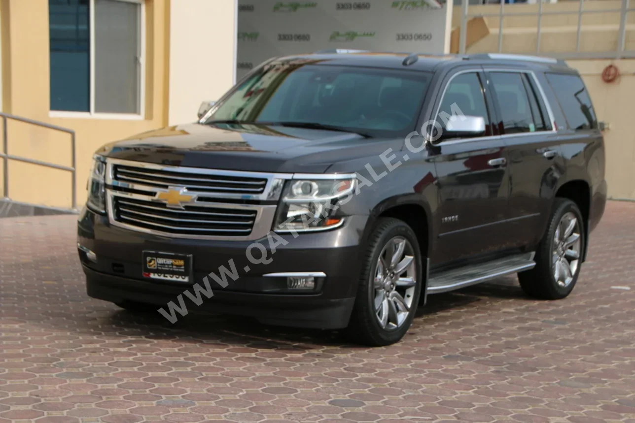 Chevrolet  Tahoe  LT  2015  Automatic  148,000 Km  8 Cylinder  Four Wheel Drive (4WD)  SUV  Gray