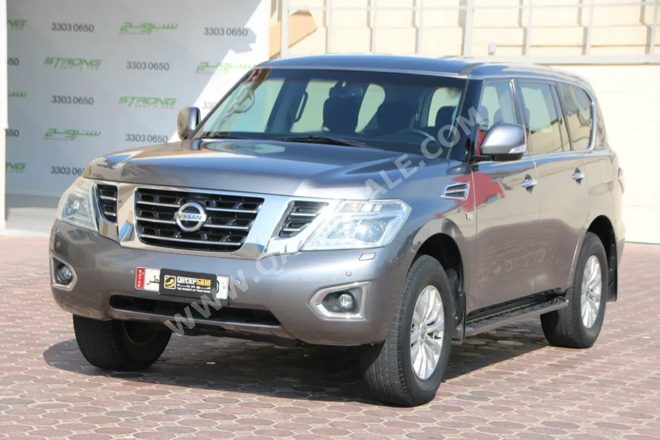 Nissan Patrol SE 2014 Automatic 81,000 Km 8 Cylinder Four Wheel Drive (4WD) SUV Gray