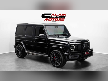 Mercedes-Benz  G-Class  63 AMG  2021  Automatic  27,400 Km  8 Cylinder  Four Wheel Drive (4WD)  SUV  Black