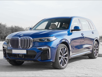 BMW X-Series X7 50i 2019 Automatic 98,500 Km 8 Cylinder Four Wheel Drive (4WD) SUV Blue