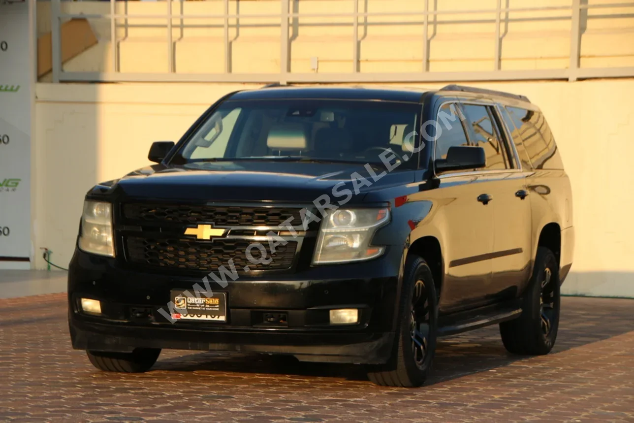 Chevrolet Suburban 2015 Automatic 165,000 Km 8 Cylinder Four Wheel Drive (4WD) SUV Black