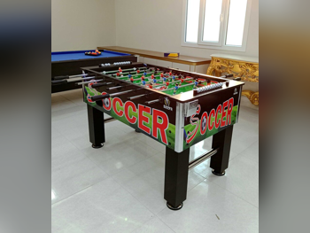Black & Orange  Foosball Table