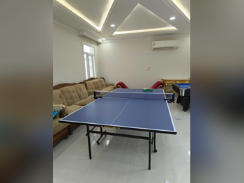 Black and Blue  Tennis (ping pong) Table