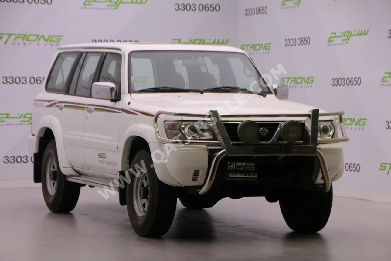 Nissan  Patrol  Safari  1998  Manual  417,000 Km  6 Cylinder  Four Wheel Drive (4WD)  SUV  White