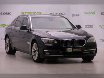 BMW  7-Series  730 Li  2015  Automatic  64,000 Km  6 Cylinder  Rear Wheel Drive (RWD)  Sedan  Black