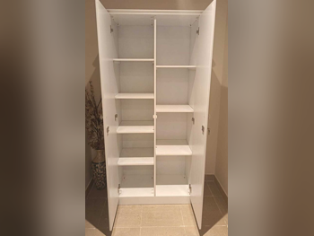 خزائن ودواليب الملابس والزينة - دوحة فيرنيتشر  - خزائن  - أبيض