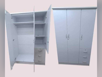 خزائن ودواليب الملابس والزينة - دوحة فيرنيتشر  - خزائن  - أبيض