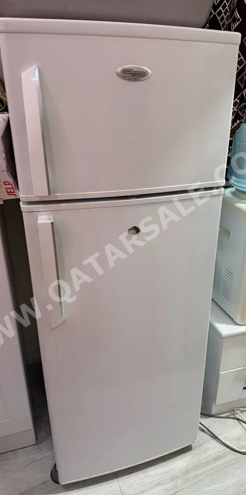 سوبر جينيرال ثلاجة تقليدية - أبيض