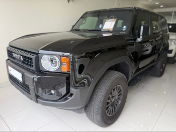 Toyota  Prado  2024  Automatic  16,000 Km  6 Cylinder  Four Wheel Drive (4WD)  SUV  Black  With Warranty