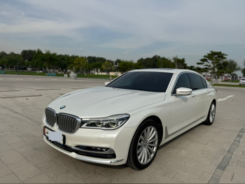 BMW  7-Series  730 Li  2017  Automatic  104,000 Km  4 Cylinder  Rear Wheel Drive (RWD)  Sedan  White